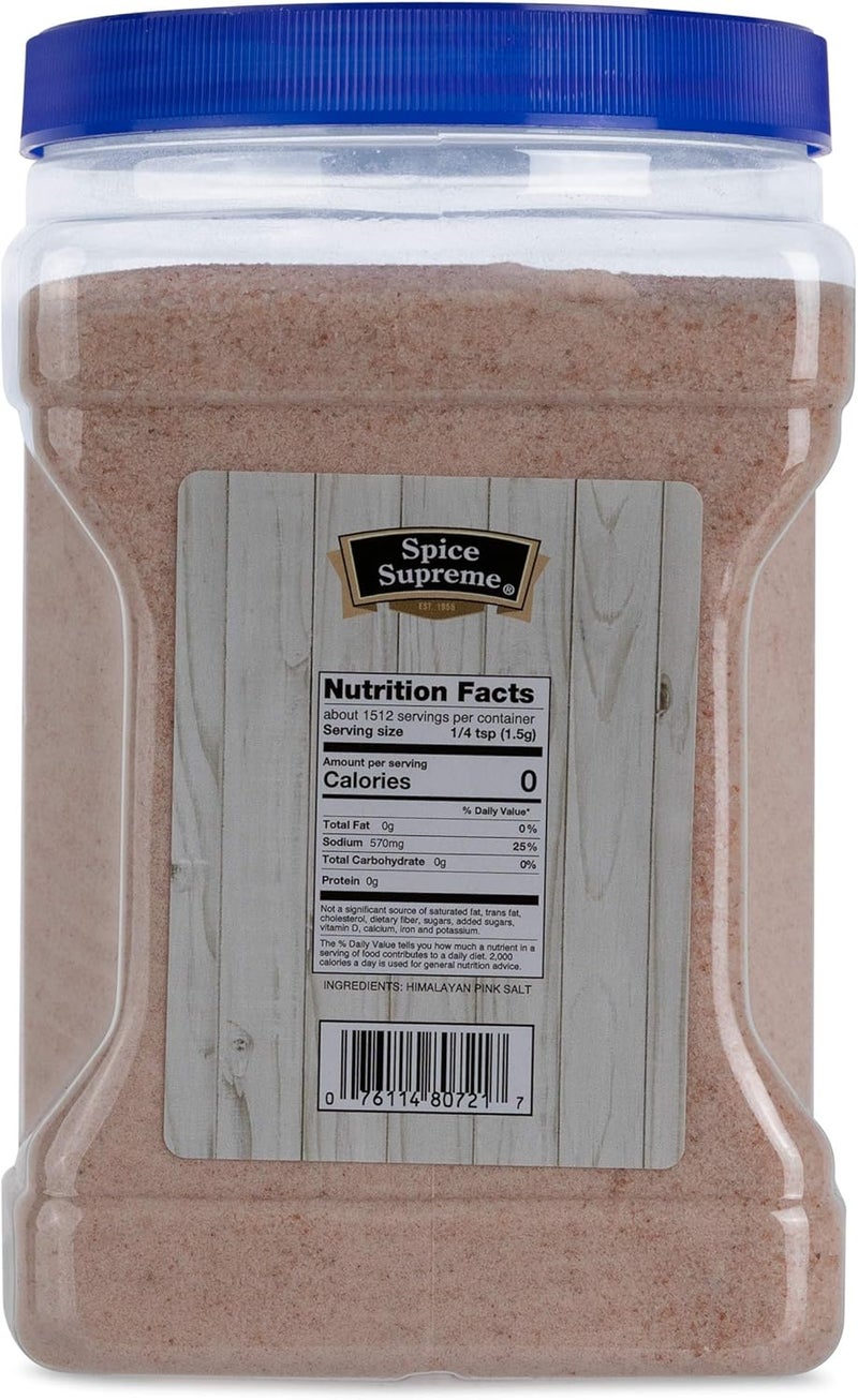 Spice Supreme Pure Himalayan Pink Salt - 5 LB - Image 2